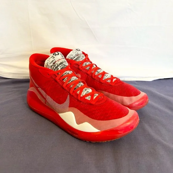 Nike KD 12 TB Red size 11 MEN’S BASKETBALL SHOES - Picture 2 of 9